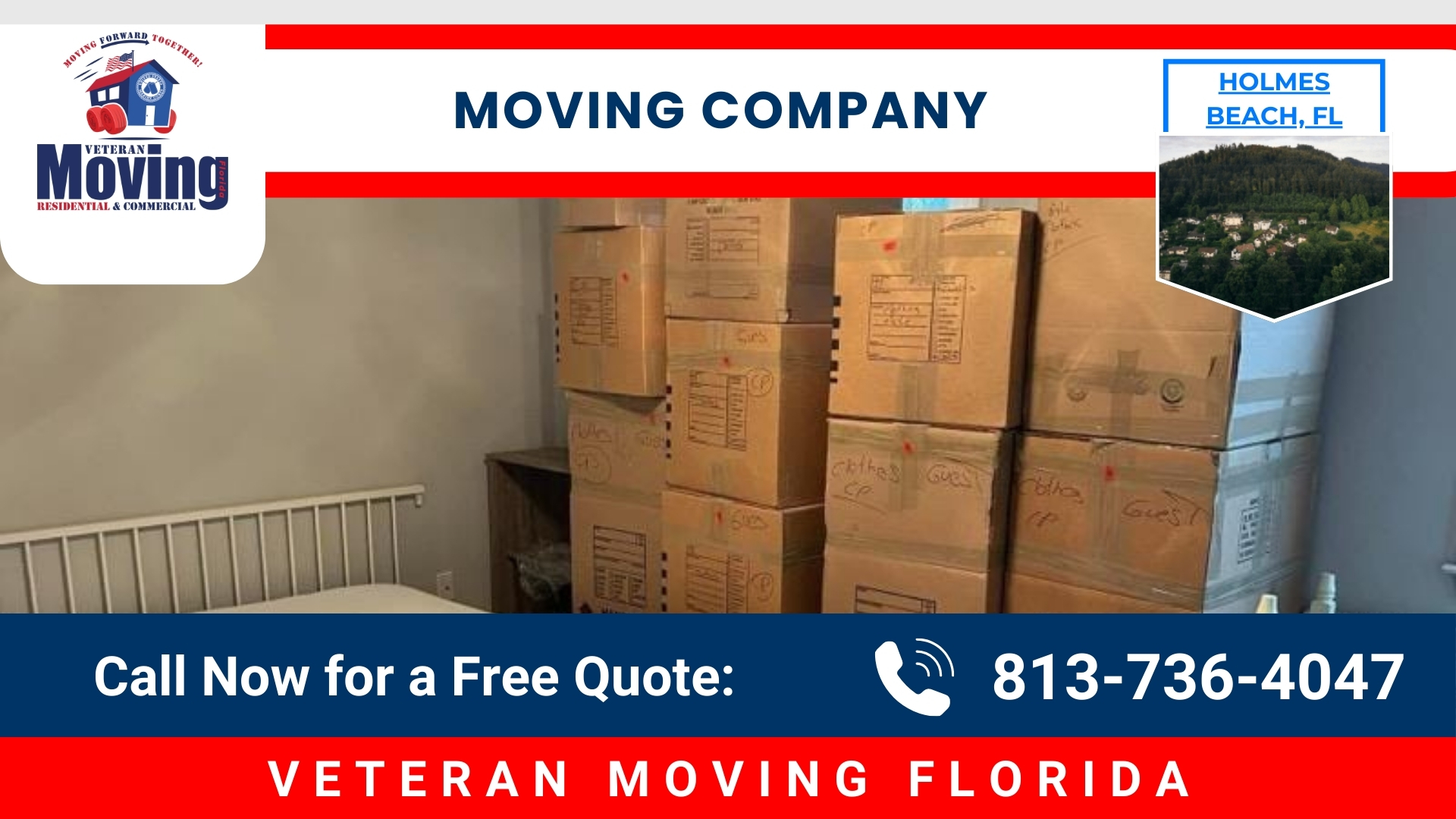 Moving Cost in Holmes Beach, FL – How to Plan Your Budget in 2025