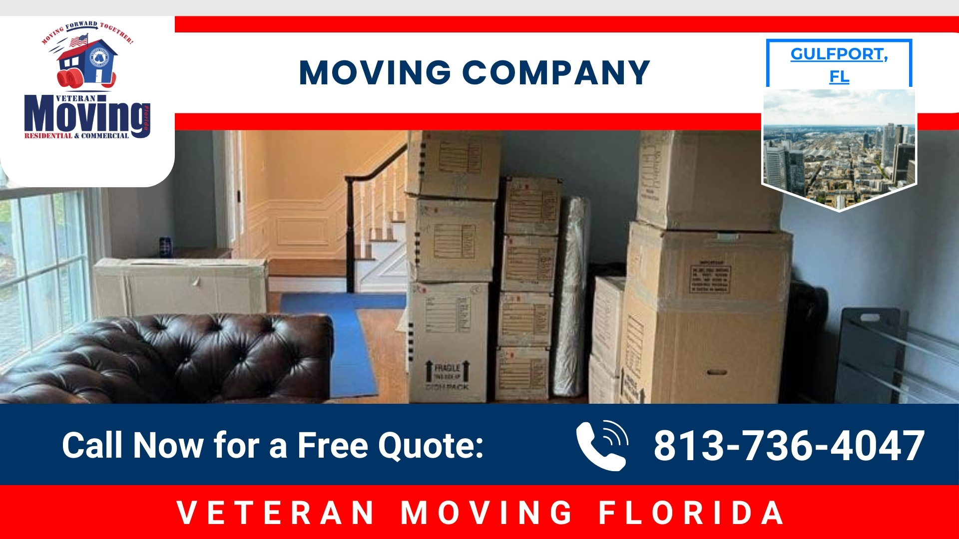 Moving Cost in Gulfport, FL – How Much Should You Budget in 2025?
