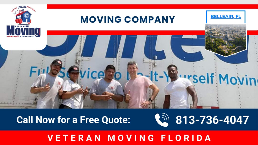 Moving Cost in Belleair